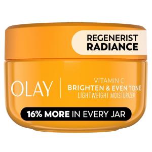 imageOlay Vitamin C Face Moisturizer Bright ampamp Even Lightweight Cream for Women  Brightens Hyrdates Evens Tone ampamp Texture Glowing Skin Care  Recyclable Sustainable Eco Jar NonGreasy 2 Oz20 Fl Oz