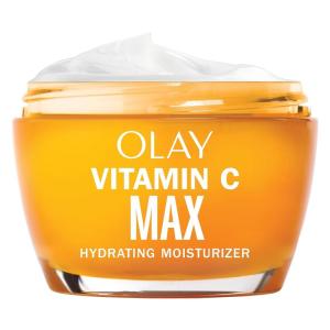 imageOlay Vitamin C MAX Face Moisturizer Brightening Cream for Women Hydrating Evens Tone Dark Spot ampamp Hyperpigmentation Reduction Glowing Skin Care  Niaciniamide Peptides 17 Oz17 Ounce Pack of 1