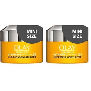 imageOlay Vitamin C MAX Face Moisturizer Brightening Cream for Women Hydrating Evens Tone Dark Spot ampamp Hyperpigmentation Reduction Glowing Skin Care  Niaciniamide Peptides 17 Oz05 Fl Oz Pack of 2