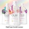 imageOlay Body Wash for Women Fresh Radiance Refreshing ampamp Renewing Made with Plant Based Cleansers B3 Botanical Complex For All Skin Types Peach ampamp Cherry Blossom Scent 33 fl ozPeach and Cherry Blossom