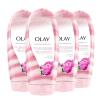 imageOlay Moisture Ribbons Body Wash with Shea and Notes of Jasmine Petals 18 fl oz Pack of 4Shea  Peony Blossom