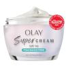 imageOlay Super Cream with Sunscreen SPF 30 Fragrance Free Lightweight Face Moisturizer with Sun Protection 5in1 Skin Care  Hydrating Brightening Firming  Niacinamide Vitamin C Collagen 17 oz