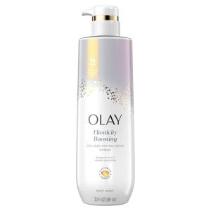 imageOlay Body Wash for Women Elasticity Boosting Collagen Peptide Serum Complex Renews Moisture Free of Parabens ampamp Phthalates Vitamin B3 Lameller Technology For All Skin Types 20 fl ozScented