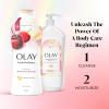 imageOlay Body Wash for Women 247 SkinLoving Freshness Miami Mocktails Plant Based Cleansers Vitamin B3 amp Antioxidant Blend All Skin Types Berry Passionate with Passionfruit amp Guava Scent 22 fl ozBlack Cherry and Vanilla