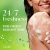 imageOlay Body Wash for Women 247 SkinLoving Freshness Miami Mocktails Plant Based Cleansers Vitamin B3 amp Antioxidant Blend All Skin Types Berry Passionate with Passionfruit amp Guava Scent 22 fl ozLime It Up with Lime  Bergamot