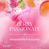 imageOlay Body Wash for Women 247 SkinLoving Freshness Miami Mocktails Plant Based Cleansers Vitamin B3 amp Antioxidant Blend All Skin Types Berry Passionate with Passionfruit amp Guava Scent 22 fl ozBerry Passionate with Passionfruit  Guava