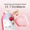 imageOlay Body Wash for Women 247 SkinLoving Freshness Miami Mocktails Plant Based Cleansers Vitamin B3 amp Antioxidant Blend All Skin Types Berry Passionate with Passionfruit amp Guava Scent 22 fl ozBlack Cherry  Vanilla
