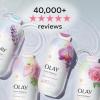 imageOlay Body Wash for Women 247 SkinLoving Freshness Miami Mocktails Plant Based Cleansers Vitamin B3 amp Antioxidant Blend All Skin Types Berry Passionate with Passionfruit amp Guava Scent 22 fl ozBlack Cherry  Vanilla