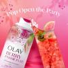 imageOlay Body Wash for Women 247 SkinLoving Freshness Miami Mocktails Plant Based Cleansers Vitamin B3 amp Antioxidant Blend All Skin Types Berry Passionate with Passionfruit amp Guava Scent 22 fl ozBerry Passionate with Passionfruit  Guava