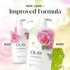 imageOlay Body Wash for Women Fresh Radiance 247 SkinLoving Freshness Visibly Radiant Plant Based Cleansers Vitamin B3 amp Antioxidant Blend For All Skin Types Strawberry amp Mint Scent 29 fl ozRose