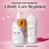 imageOlay Body Wash for Women Fresh Radiance 247 SkinLoving Freshness Visibly Radiant Plant Based Cleansers Vitamin B3 amp Antioxidant Blend For All Skin Types Strawberry amp Mint Scent 29 fl ozPeach  Cherry Blossom