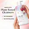 imageOlay Body Wash for Women Fresh Radiance 247 SkinLoving Freshness Visibly Radiant Plant Based Cleansers Vitamin B3 amp Antioxidant Blend For All Skin Types Strawberry amp Mint Scent 29 fl ozBlack Cherry  Vanilla