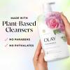imageOlay Body Wash for Women Fresh Radiance 247 SkinLoving Freshness Visibly Radiant Plant Based Cleansers Vitamin B3 amp Antioxidant Blend For All Skin Types Strawberry amp Mint Scent 29 fl ozRose