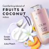 imageOlay Super Serum Body Wash for Normal Skin 24hr Long Lasting Rich Hydration 5 Ingredient Complex for Bright Even Firm amp Luminous Skin with Collagen Peptide BHA Vitamin C 20 fl ozExtra Dry