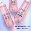 imageOlay Super Serum Body Wash for Normal Skin 24hr Long Lasting Rich Hydration 5 Ingredient Complex for Bright Even Firm amp Luminous Skin with Collagen Peptide BHA Vitamin C 20 fl ozExtra Dry