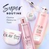 imageOlay Super Serum Body Wash for Normal Skin 24hr Long Lasting Rich Hydration 5 Ingredient Complex for Bright Even Firm amp Luminous Skin with Collagen Peptide BHA Vitamin C 20 fl ozNormal