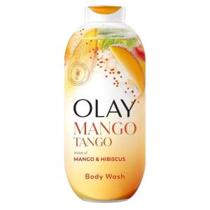 imageOlay Body Wash for Women 247 SkinLoving Freshness Miami Mocktails Plant Based Cleansers Vitamin B3 amp Antioxidant Blend All Skin Types Berry Passionate with Passionfruit amp Guava Scent 22 fl ozMango Tango with Mango  Hibiscus