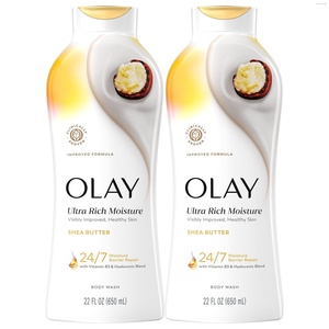 image:imageOlay Body Wash for Women Ultra Moisture 247 Moisture Barrier Repair Hydrating Formula for Healthy Soft Skin Vitamin B3 amp Hyaluronic Blend All Skin Types Shea Butter Scent 22 fl oz Pack of 2Ultra Moisture with Shea Butter