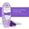 image:imageOlay Body Wash for Women Moisture Ribbons Plus Deep Conditioning amp Moisturizing Formula Long Lasting Smooth Soft Skin For All Skin Types Shea Butter amp Manuka Honey Scent 18 fl oz Pack of 4Shea Butter  Lavender Oil